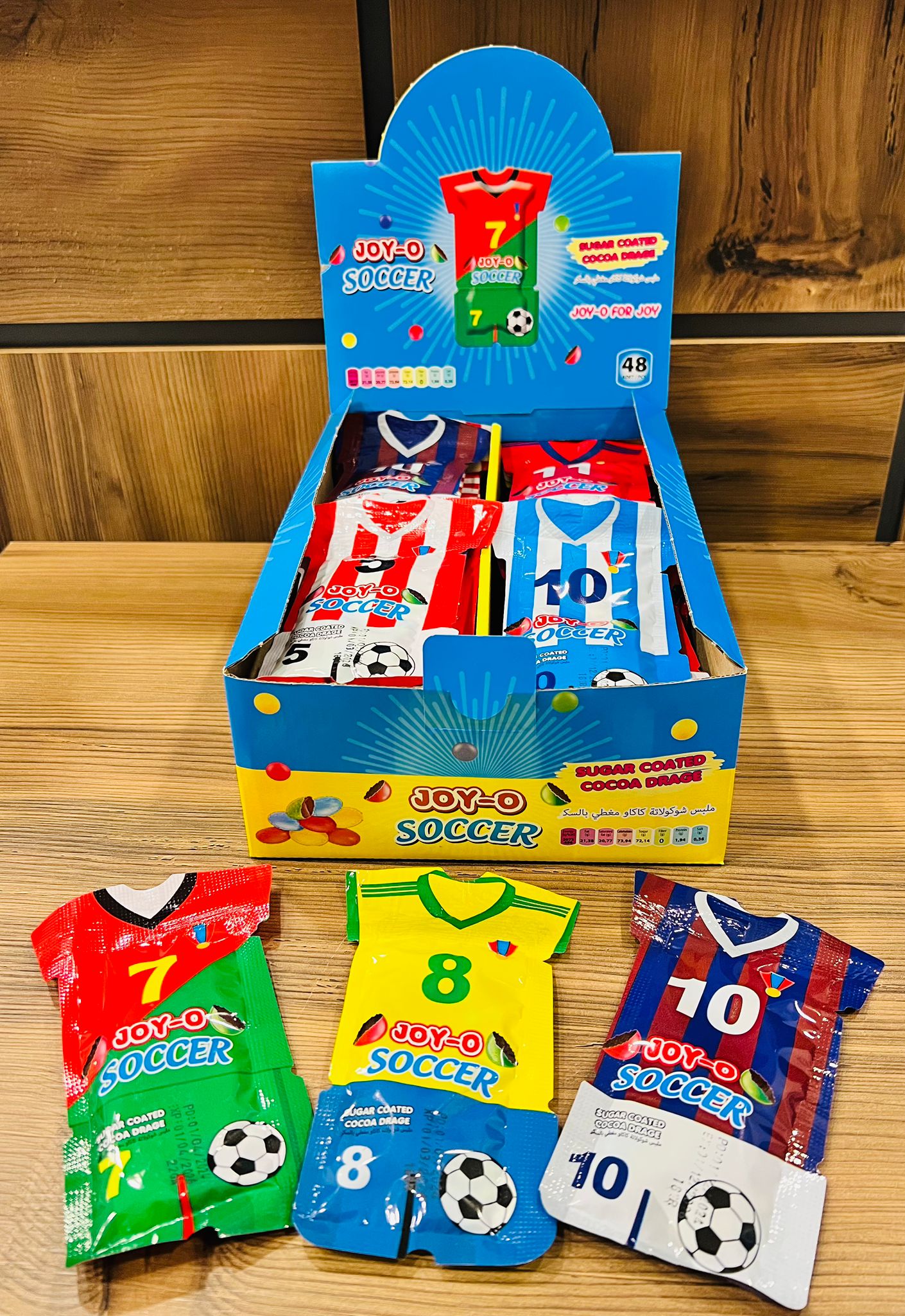 Joy-O Soccer 18 gr 6X48 adet